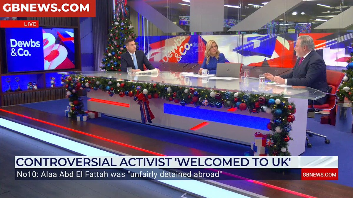 'Do you understand how hypocritical the Left look to the country today?' Watch as Matt Goodwin challenges Labour MP Barry Gardiner MP over the welcoming of Alaa Abd El Fattah to the UK, citing Lucy Connolly’s jail sentence for her tweets and calling it 'deeply hypocritical.'