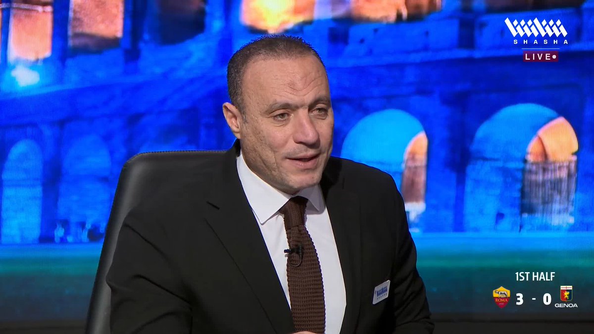 نادر السيد: شراسة روما وتألق كونيه ساهما في تفوق الفريق على جنوى بالشوط الأول ✅ تابعوا الاستوديو التحليلي للمباراة وباقي مواجهات #الكالتشيو_على_شاشا ✨🇮🇹 اشترك الآن 📺