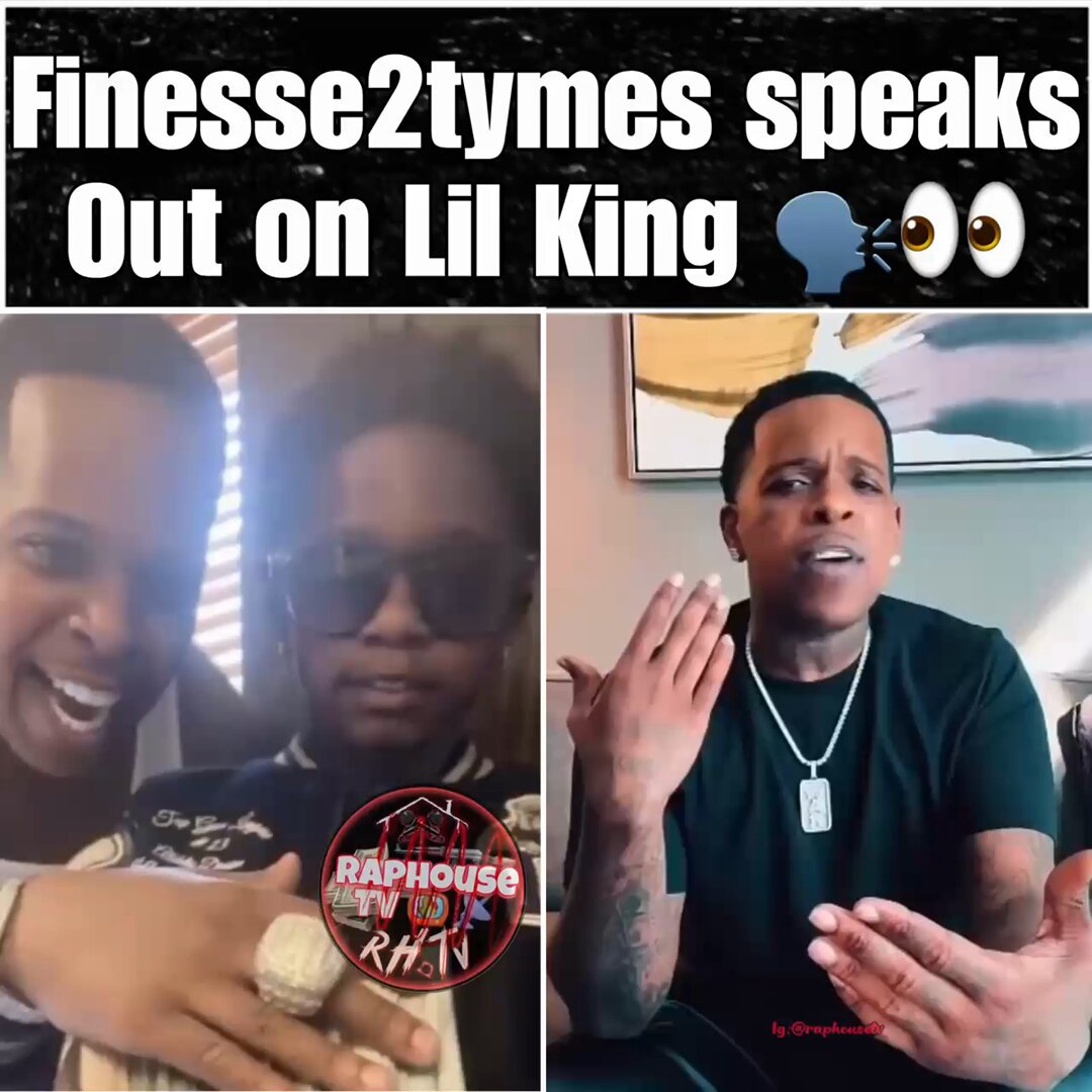 Finesse 2 tymes spoke on king before this live* fans call out finesse for his comments on lil king