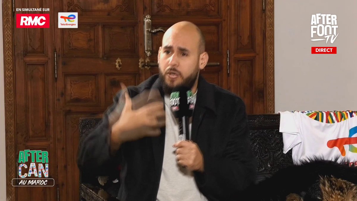 🇲🇦🎙 𝚆𝚊𝚕𝚒𝚍 𝙰𝚌𝚑𝚎𝚛𝚌𝚑𝚘𝚞𝚛 : "C'est ce Maroc là qu'on a envie de voir. Je pense que c'est un point de bascule pour le Maroc. S'ils gagnent la CAN, je me souviendrai de ce match contre la Zambie." 🌍 Avec TotalEnergies France et Football Together !