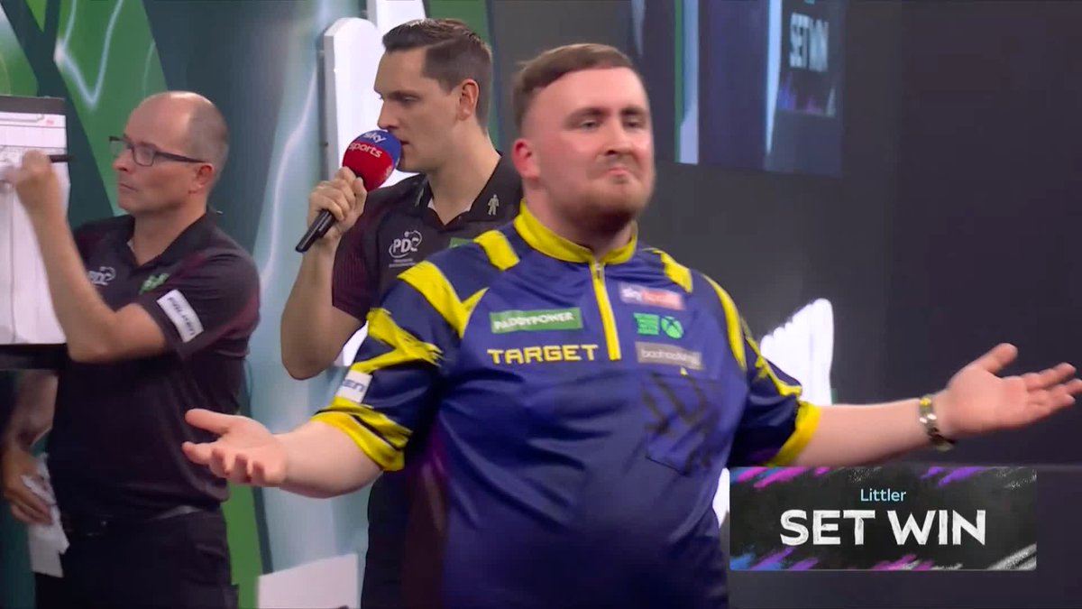 LITTLER, WOW 🤯 Luke Littler takes the third set against Rob Cross with an astonishing average of 125.25 - the highest set average of the tournament so far! 📺 #WCDarts | R4