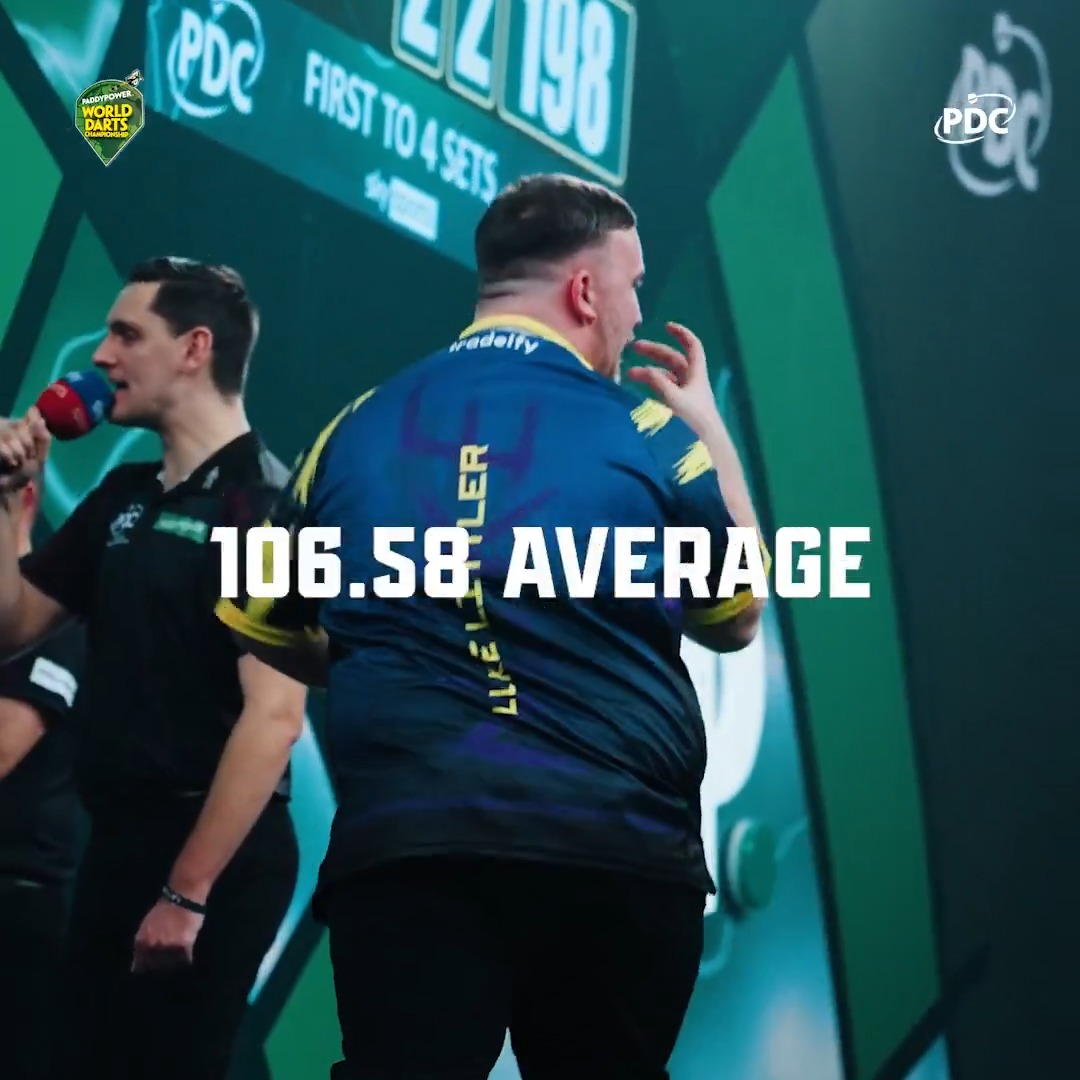 Another incredible performance. ✨ #WCDarts | Luke Littler