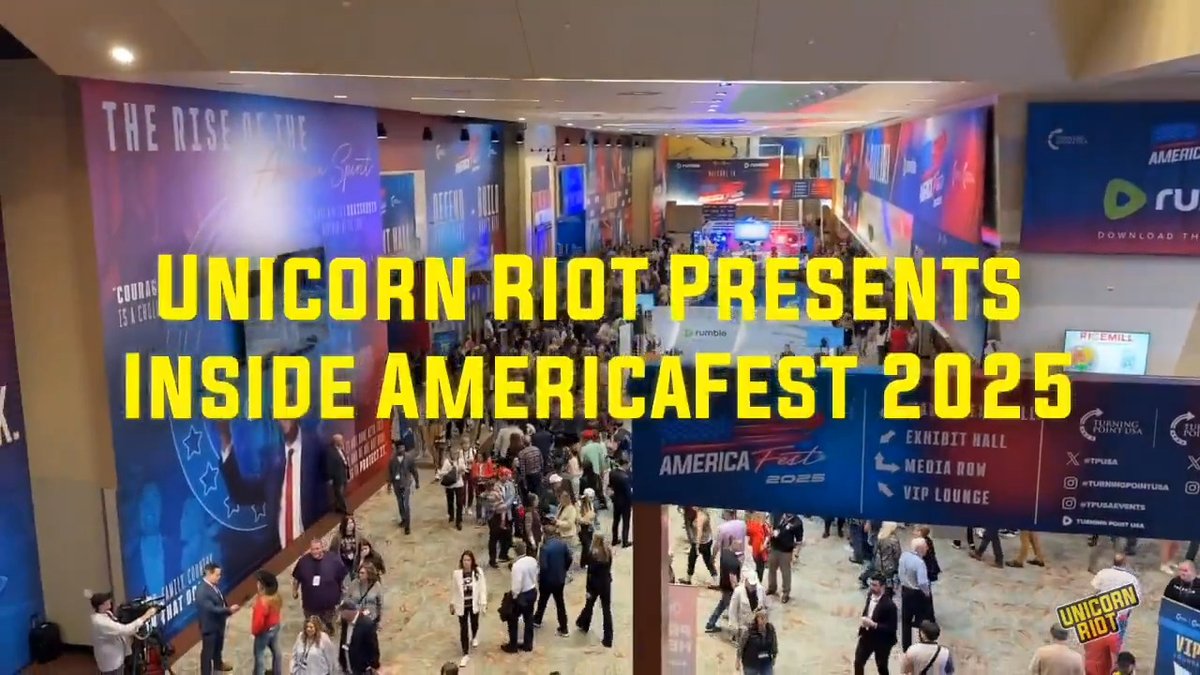 NEW: Unicorn Riot contributor L. Cam Anderson traveled to Phoenix to report on the state of Turning Point USA and the broader right-wing movement on display at the organization's annual political festival. Full story: