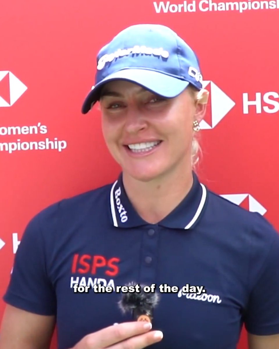 That time Charley Hull threw up, ran her best 5k time, then shot 68 at an LPGA event. 🤯