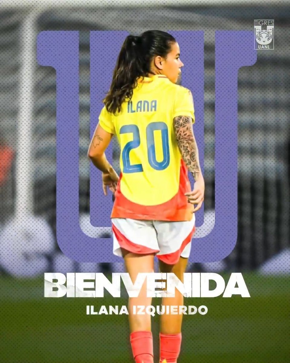 🆕🐯 ¡Talento colombiano con lectura, orden y calidad en el mediocampo! Seleccionada Nacional por Colombia y participación en la Copa América 2025, Ilana Izquierdo se convierte en Amazona para el Clausura 2026. ¡Bienvenida a las Súper Amazonas, Ilana! 👋✨