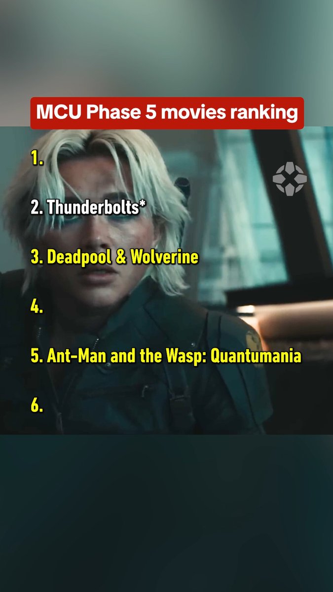 Fantastic Four: First Steps was the start of the MCU Phase 6! How would you rank Phase 5?