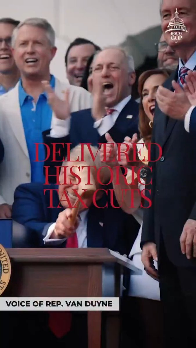 From cutting taxes and securing the border to lowering gas prices and protecting rural healthcare — House Republicans and President Trump are delivering. Promises made, promises KEPT. America’s comeback is just getting started! 🇺🇸