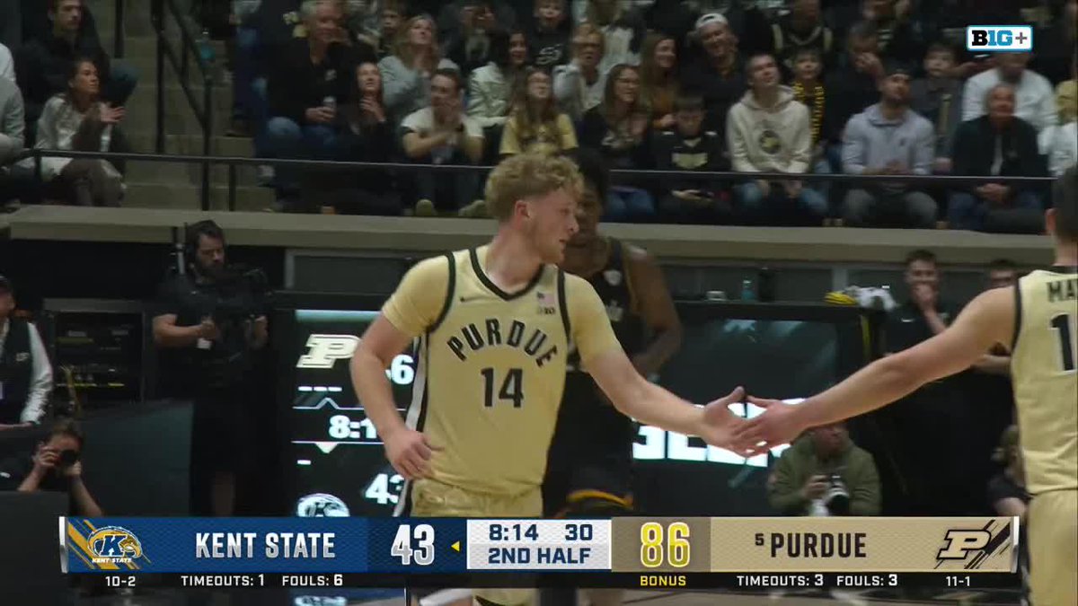 B3NT3R 🏹 Purdue Men's Basketball freshman Jack Benter went a perfect 6-6 from distance tonight. Here's each of his 3-pointers 🎯