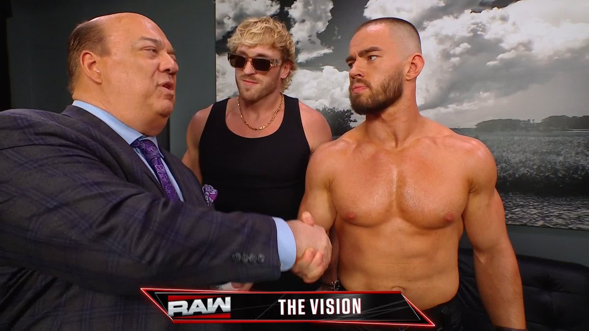 The Vision has welcomed Austin Theory with open arms 👌