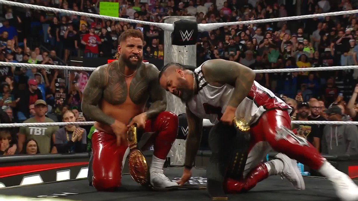 #9 🔥 The Usos are World Tag Team Champions AGAIN!!!