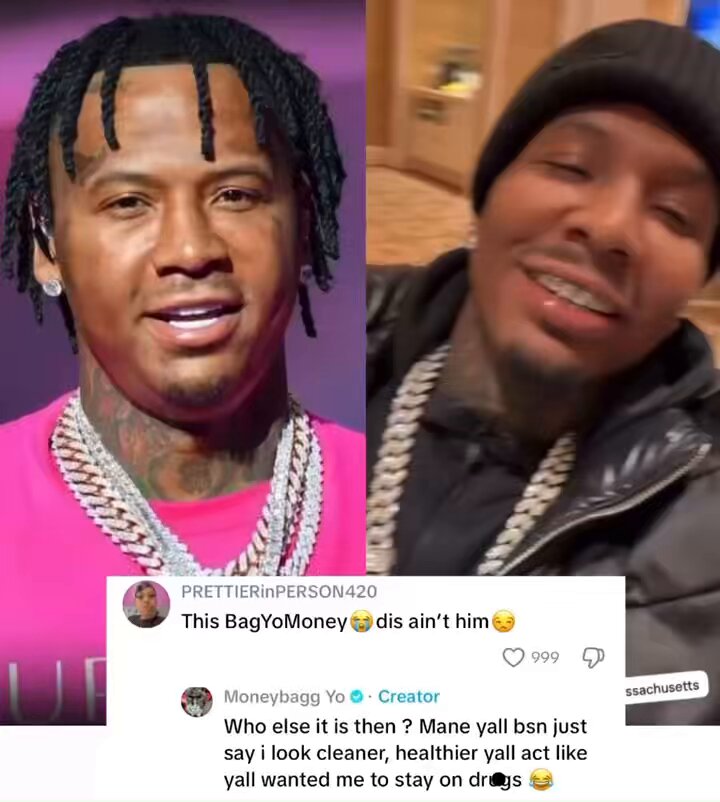 Moneybagg Yo calls out fans for saying he doesn’t look like himself: “Y’all act like y’all wanted me to stay on drugs”👀