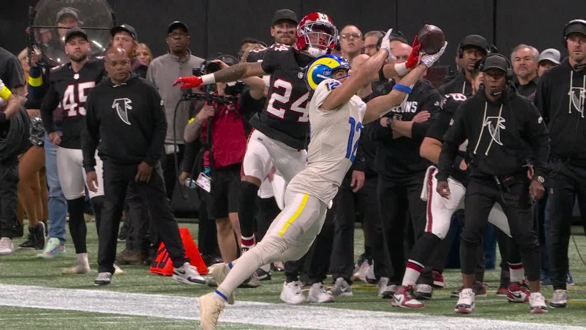 If this isn’t a CATCH, just cancel the sport of football No one knows what a catch is anymore INSANE effort by Puka Nacua, unbelievable coordination and hand-eye I see enough control and I see toes dragging, game on the line, it’s a catch for me