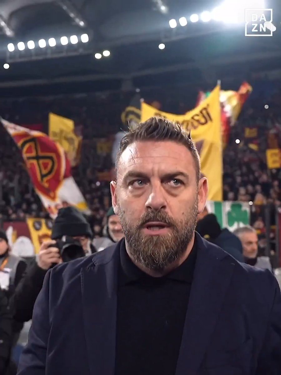 ๐ฌ๐๐๐๐๐๐๐ ๐๐๐๐๐๐ โค๏ธโ๐ฅ Roma x De Rossi ๐ซDe Rossi x Roma ๐โค๏ธ #DeRossi #RomaGenoa #SerieAEnilive #DAZN