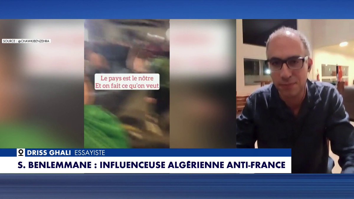 «C'est une déclaration de guerre», assure l'essayiste Driss Ghali, en revenant sur les propos anti-France tenus par des supporters de football algériens #LaMatinale