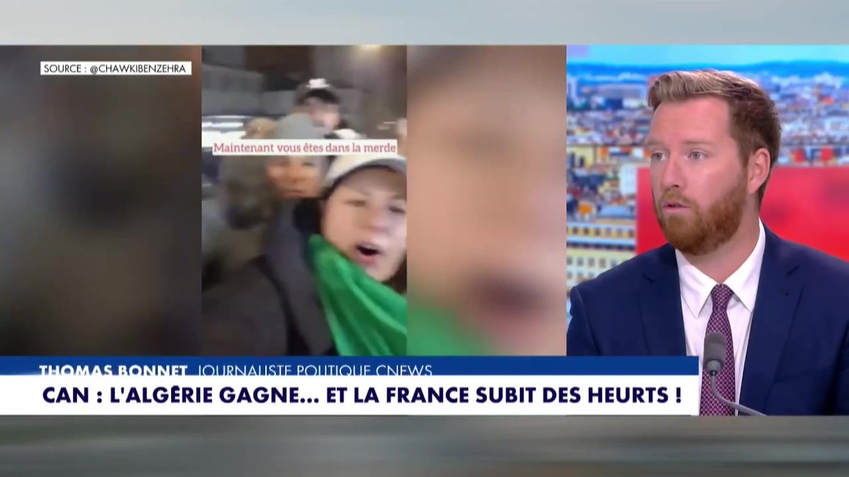 Heurts après des matches de la CAN : « Quel pays au monde tolère que dans ses rues, des gens crachent à la figure de ce pays ? Je trouve ça insupportable », dénonce Thomas Bonnet Thomas Bonnet #HDPros Eliot Deval #Europe1