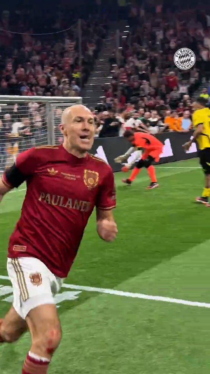 Dieses Tor von Robben beim Beckenbauer Cup gegen Dortmund im März... 🥰 Wembley Flashbacks! 😍🏆