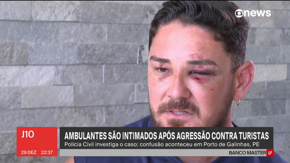 🚨 URGENTE: Polícia esteve em Porto de Galinhas com mandado de intimação para envolvidos no espancamento de turistas