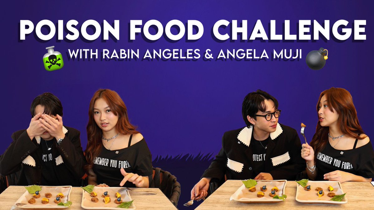 BOOM💣 Watch Rabin and Angela play the Poison Food Challenge! 📍Marlu's Filipino Asian Restaurant Abangan sina #RabinAngeles and #AngelaMuji sa A WEREWOLF BOY. Directed by Crisanto B. Aquino. This January 14, 2026 in cinemas! #AWerewolfBoyPH #RabGel