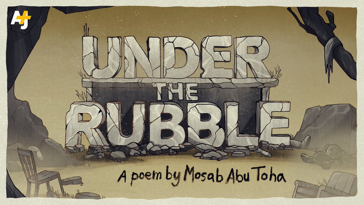 Palestinian poet Mosab Abu Toha (Mosab Abu Toha) was forced out of Gaza after Israel bombed his home and killed his relatives. He wrote “Under the Rubble” as a tribute to them, and to all Palestinians killed in Israel’s genocide in Gaza.