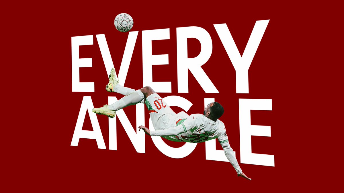 El Kaabi’s Bicycle kick, take two. 🎬 #TotalEnergiesAFCON2025 | #WePlayDifferent