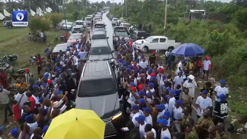 Wike, Nwogu Rally Support For Tinubu Currently going on In Rivers State 👀