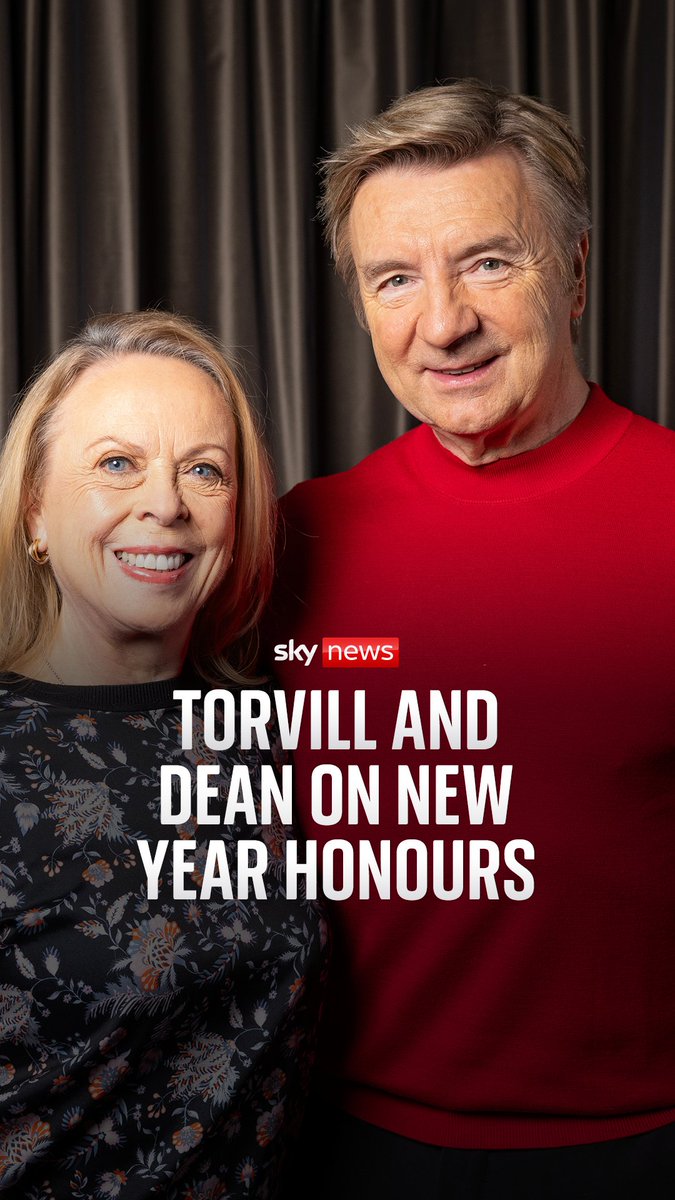 "I couldn't believe it." Ice dancers Dame Jayne Torvill and Sir Christopher Dean reveal how they found out they were recognised in the New Year Honours list.