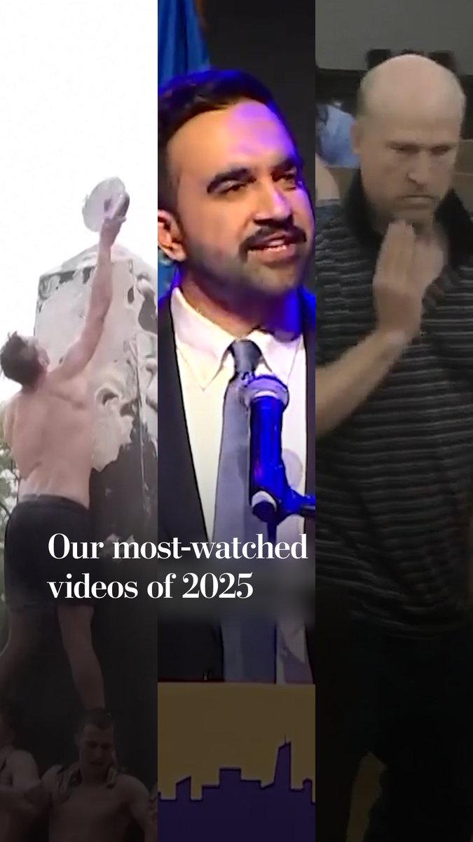 From breakdancing in a courtroom to facing off with ICE agents, 2025 was full of a range of videos. These were The Post's five most watched videos by users like you.
