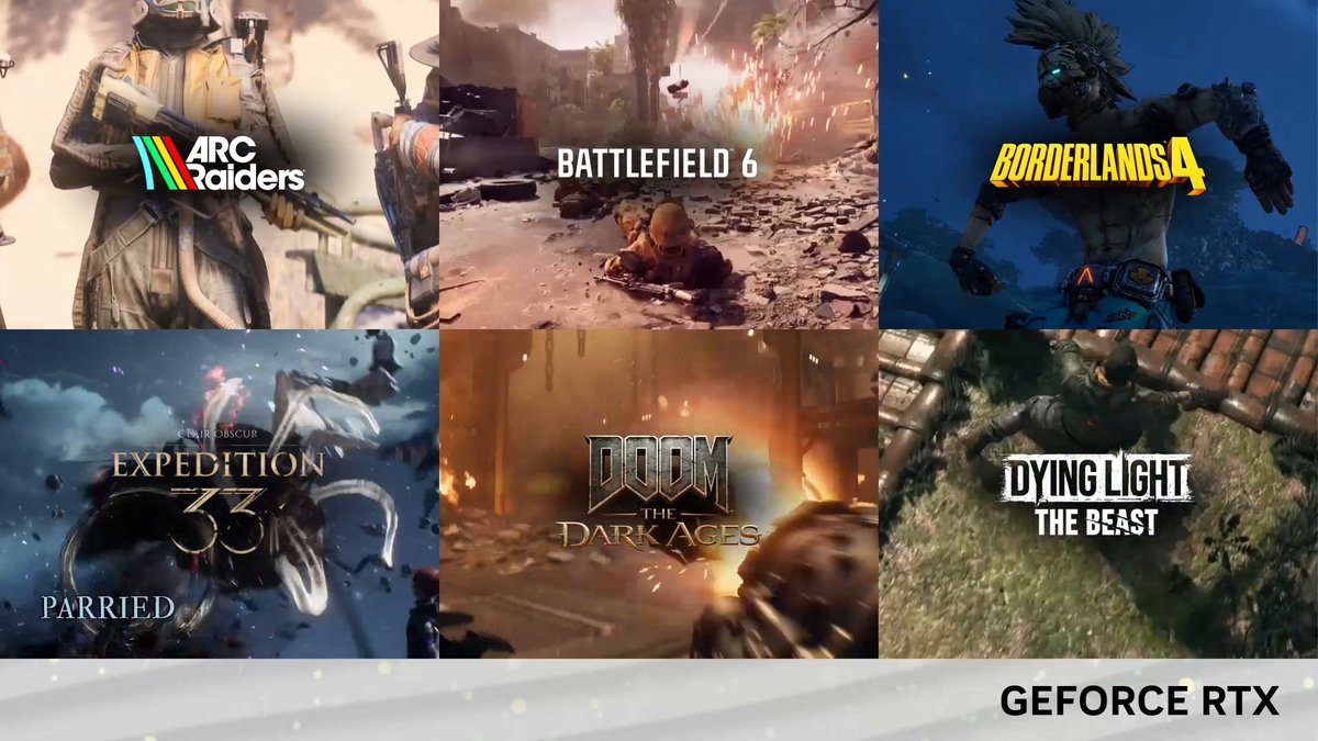 The GeForce Season of Celebration builds to its biggest question yet: YOUR GOTY. Across every genre, these titles defined PC gaming at its best. Which one earns your GOTY? 👇🏆