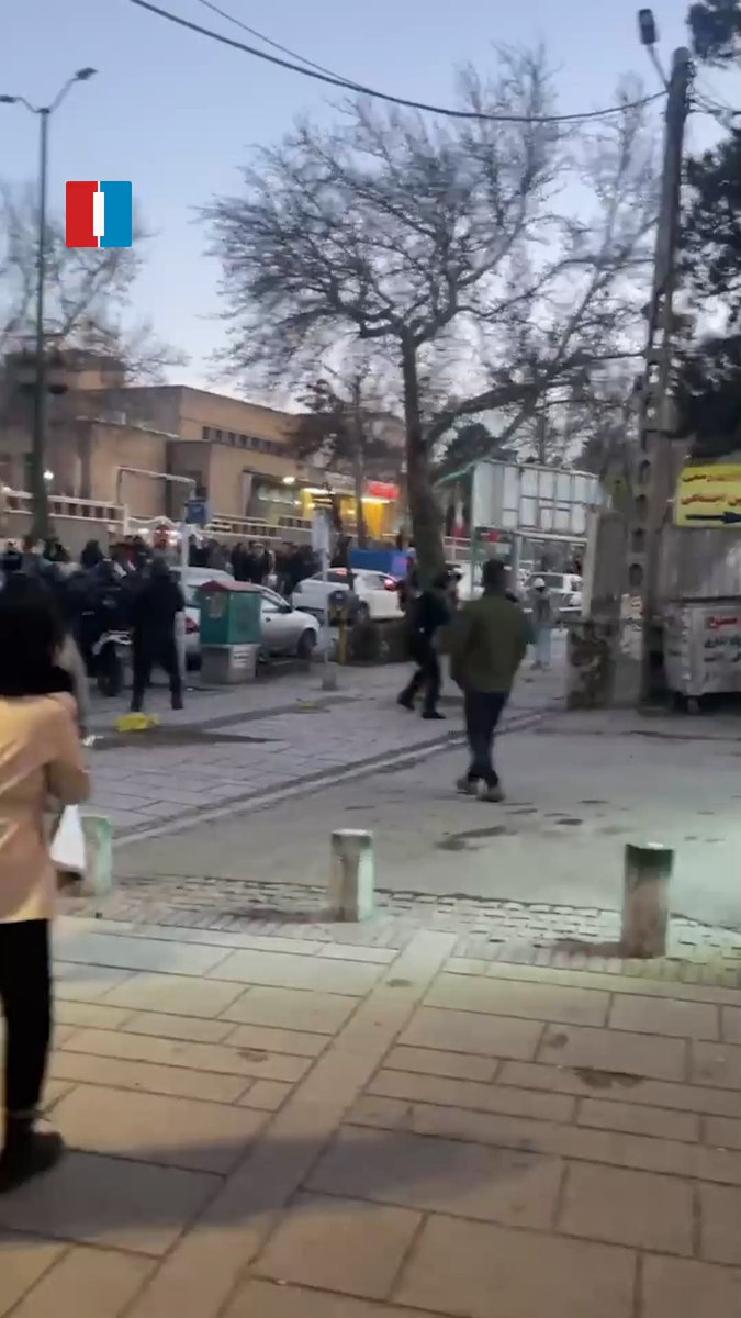 BREAKING: Reports of Iran's Islamic Revolutionary Guard Corps opening fire on protestors are coming in. Videos from last night and today show the police firing directly at civilian protestors.