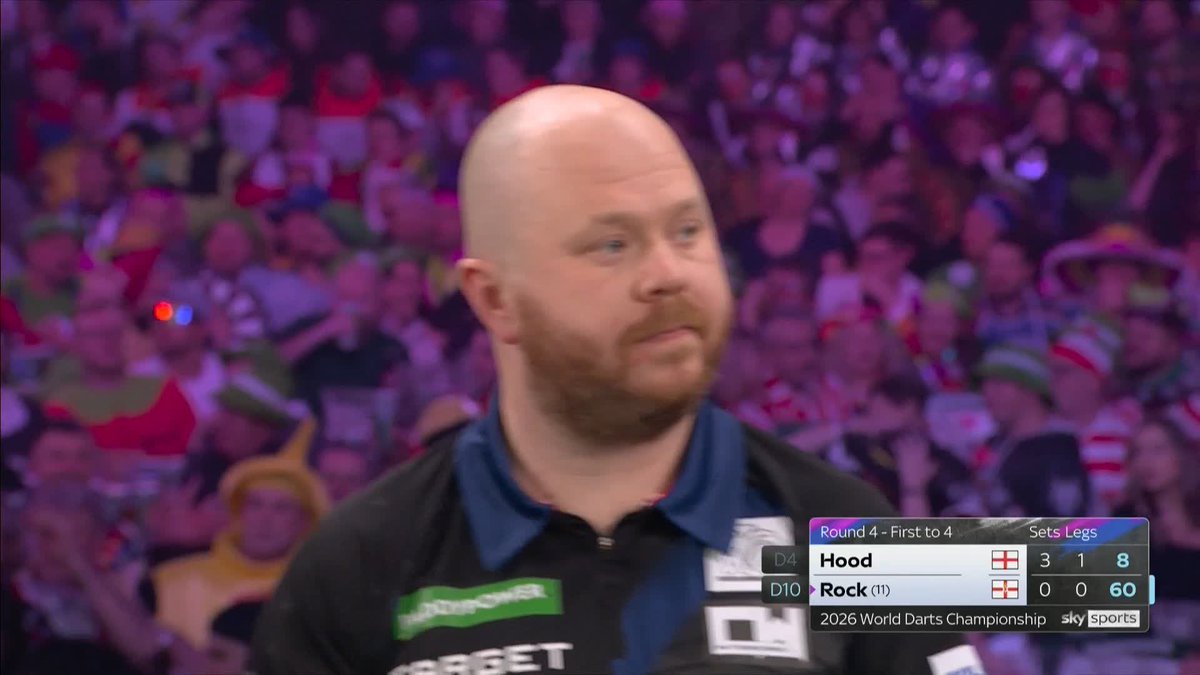 Josh Rock’s reaction to Hood making it 11/11 on doubles was TOP tier too. The definition of “What can you do?!” 😂
