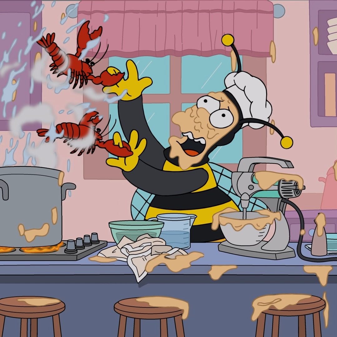 Homer makes a great stuntman 💯 watch the latest episode of #TheSimpsons now on Hulu.