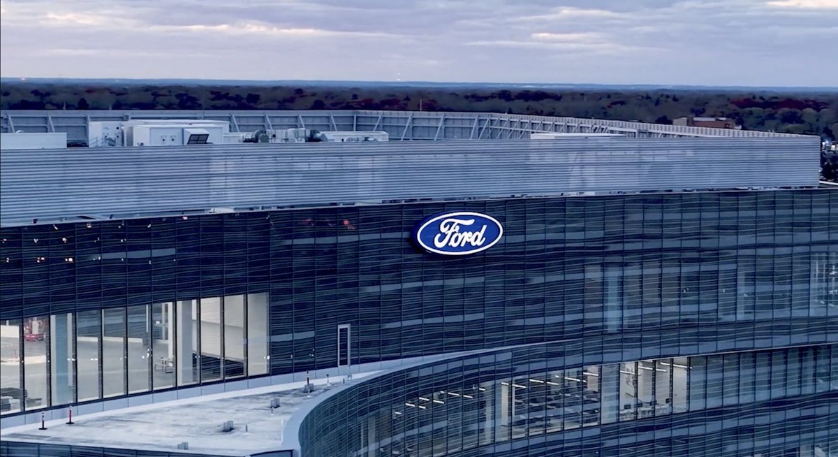 Exciting things to come in the New Year at our new Ford Motor Company World Headquarters. #WeAreFord
