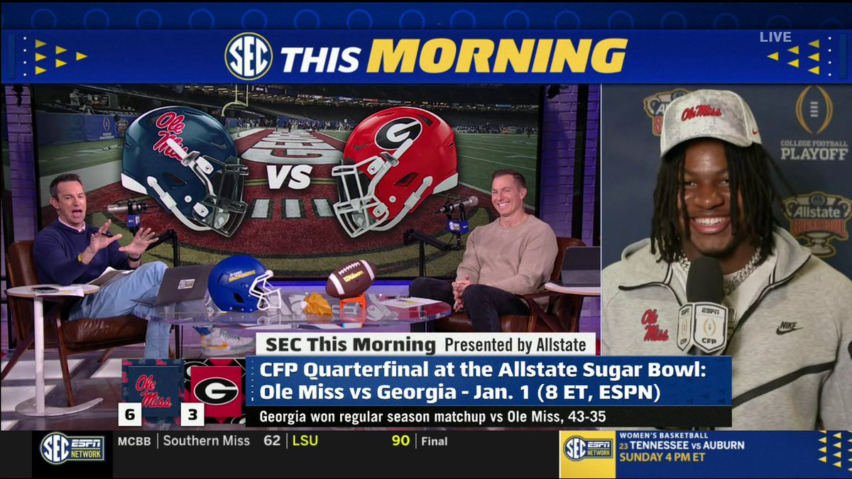 Stay away from the shrimp, Kam Franklin 😳 Ole Miss Football | Kamarion“Big Kam”Franklin