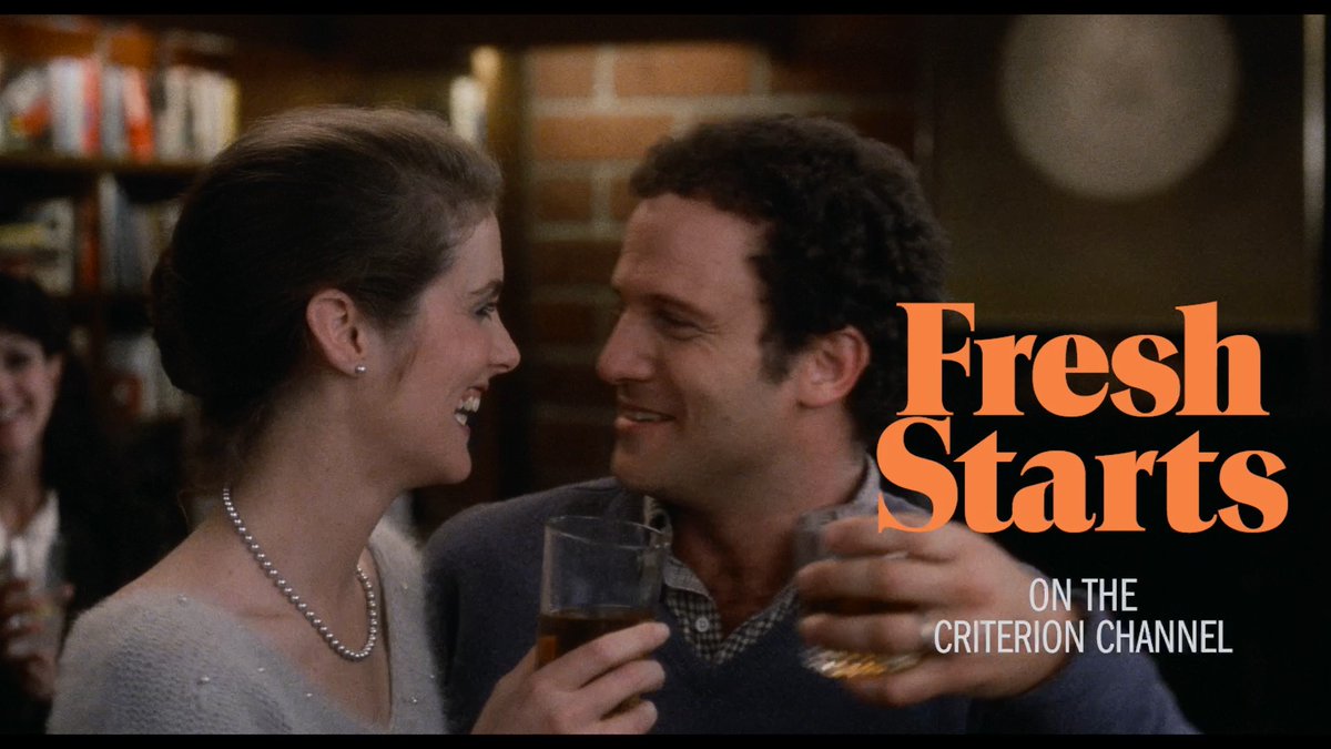 FRESH STARTS ❤️ 🎞️ Coming to Criterion Channel January 1! With the start of a new year comes the restless, romantic wish to be reborn. Capturing both the exhilaration of starting again and the messy realities that come with the process, these films are a testament to the all-too-human impulse to begin again.