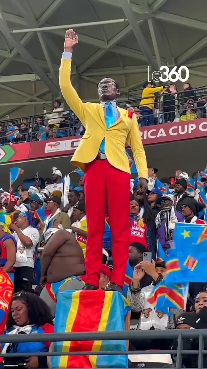 LUMUMBA est en place pour supporter les Léopards du Congo 🇨🇩 face au Botswana