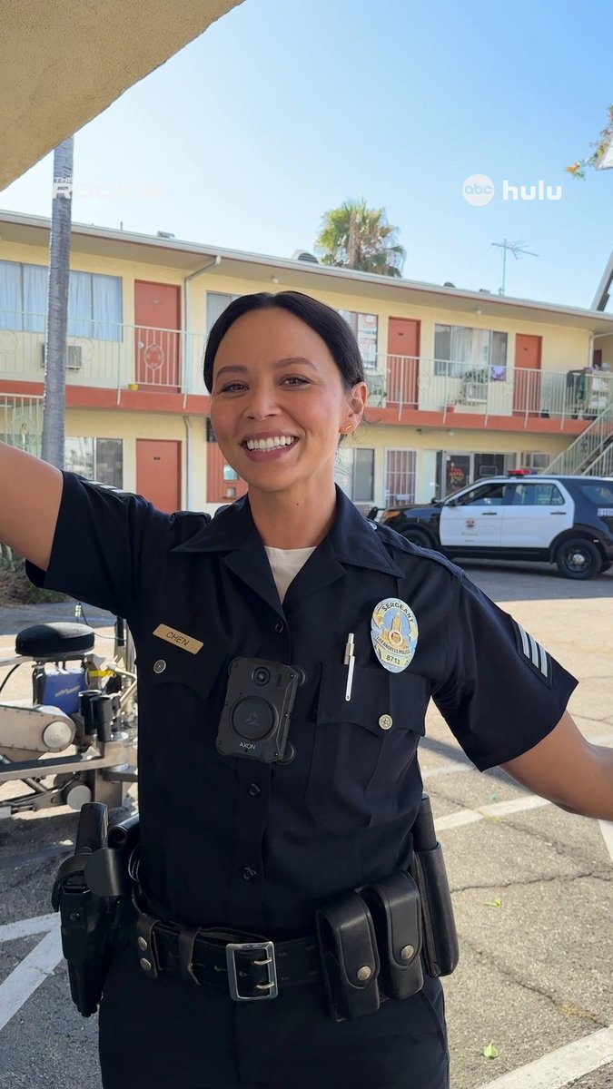 Our Sleeping Beauty Lucy wakes up for the season premiere of #TheRookie, next Tuesday, January 6 on ABC! 👑 Stream on Hulu.