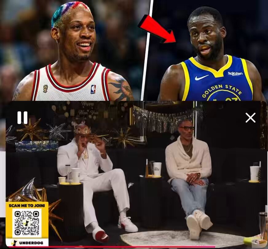 Gils arena crew Brandon Jennings and Nick young debate Kenyon Martin and Rashad mccants about who’s better draymond green or Dennis rodman