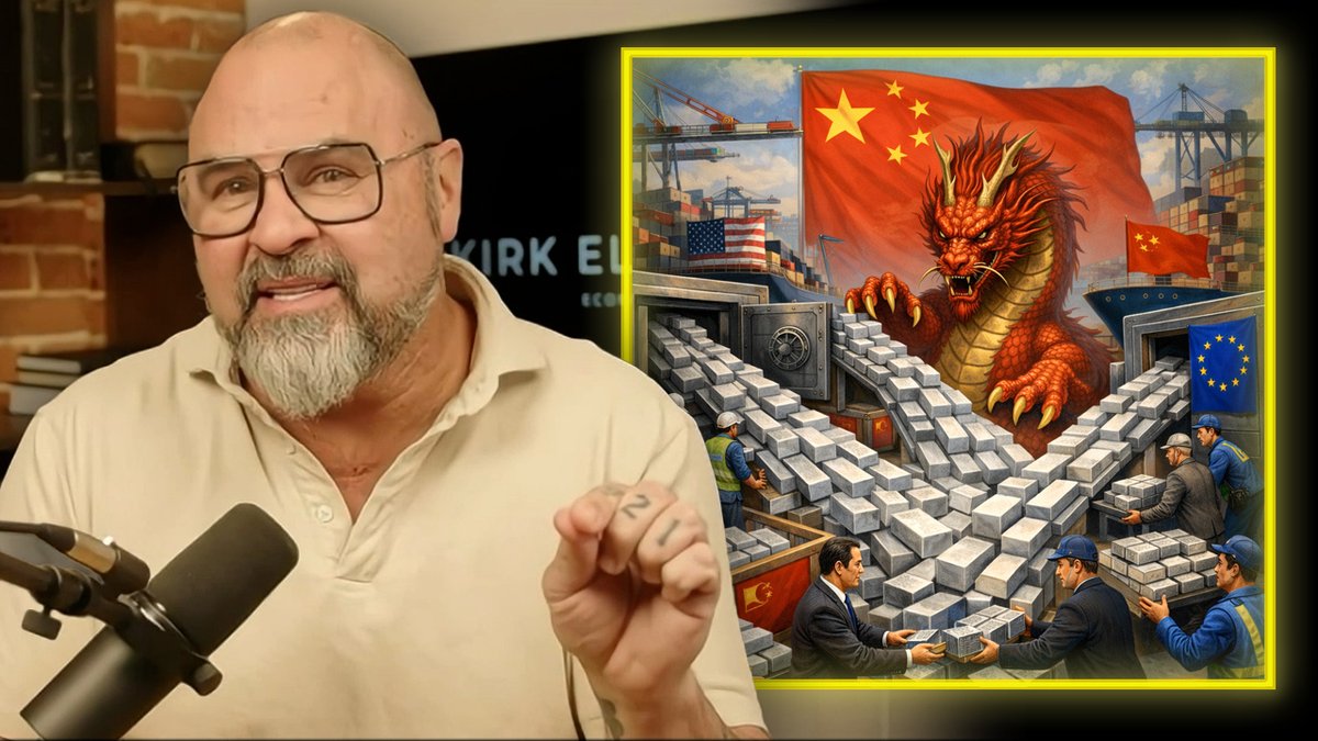 BREAKING EXCLUSIVE: "This Wasn't Panic Buying Or Selling- IT WAS THEFT!" China Buys Up Silver From US Above Spot Prices For Industrial Manufacturing, Signaling Explosive Market In The Very Near Future! Market Expert Kirk Elliott Joins Alex Jones To Break Life-Changing Intel On Precious Metals & Trump’s Economy! KEPM