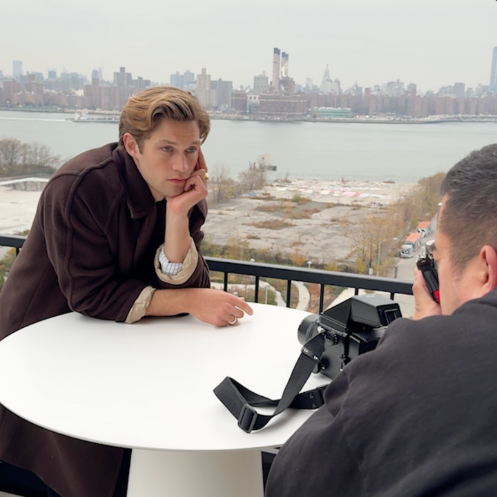 Damian ๐ค the New York skyline