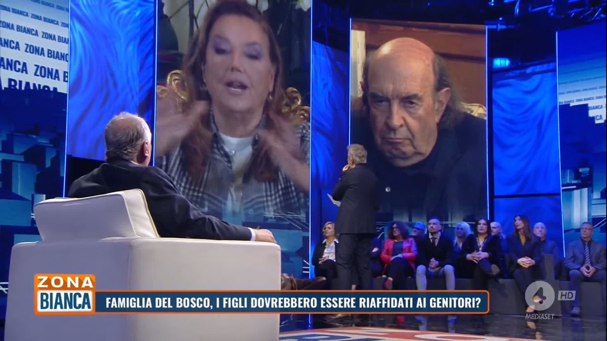 "In che modo può essere tutelante un genitore che, di fronte a una richiesta di visita medica del figlio, pone come condizione 50 mila euro per ogni figlio?" Annamaria Bernardini De Pace a #zonabianca