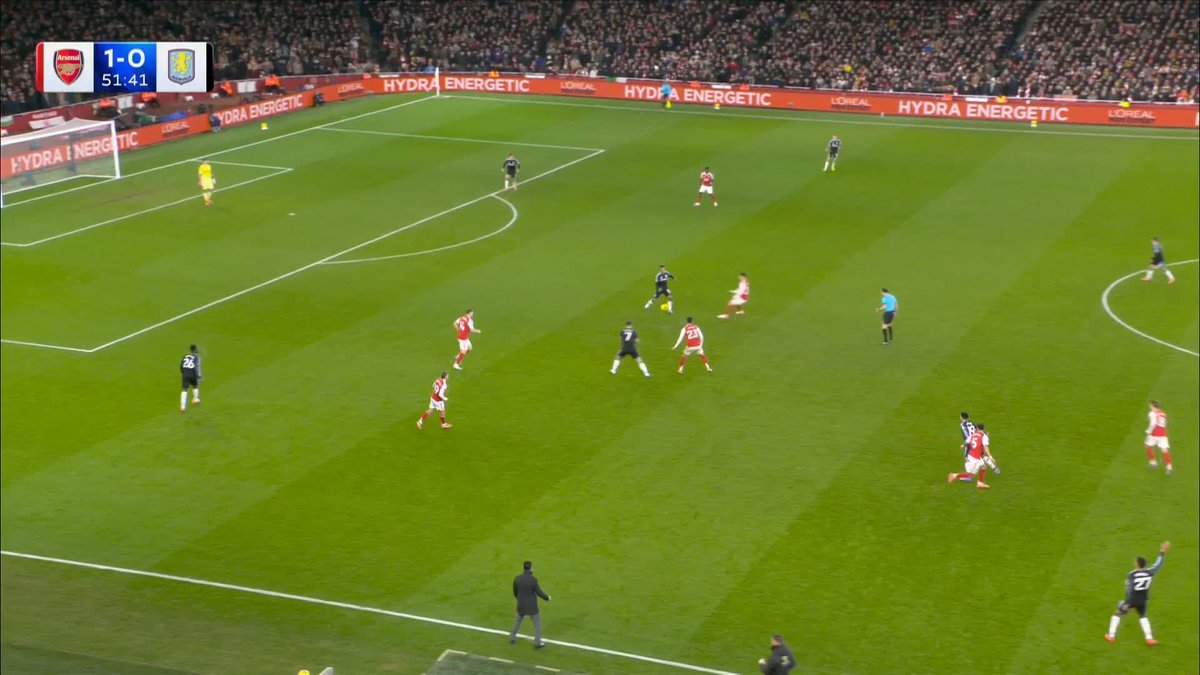 "Arsenal are flying now!" Martin Zubimendi slots home Arsenal's second and the Emirates erupts 🔥