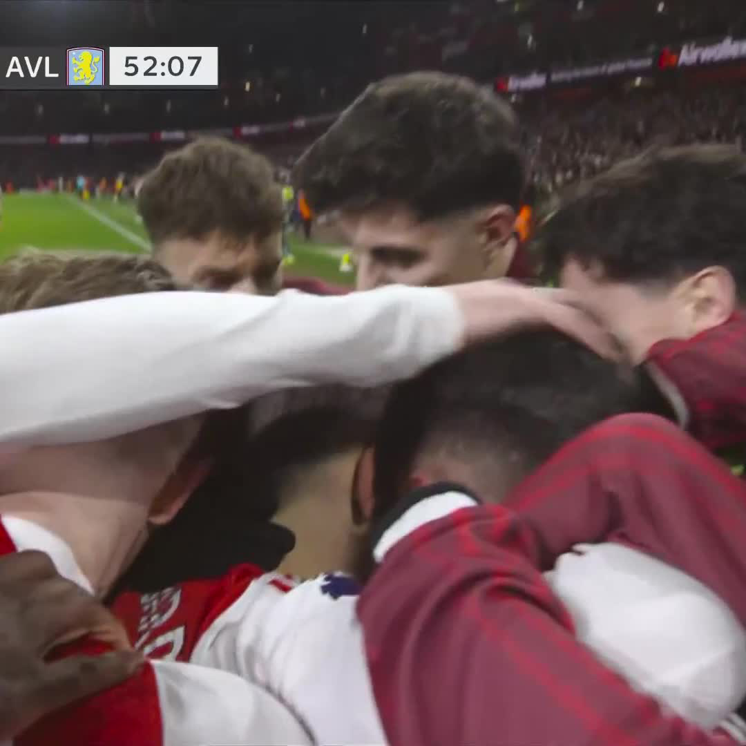 MARTIN ZUBIMENDI. 2-0 ARSENAL. THE EMIRATES IS ROARING. ‼️