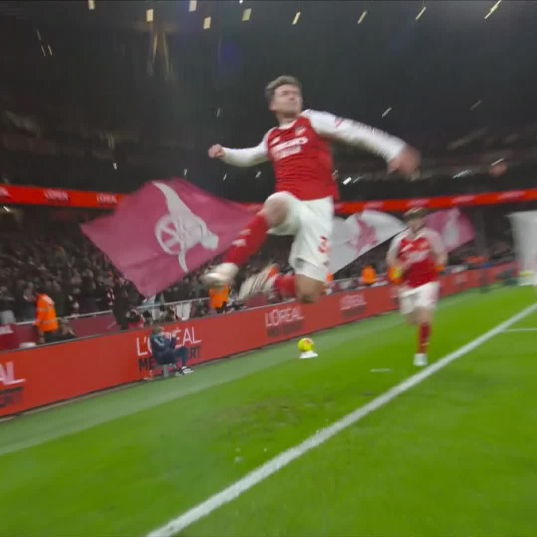 Martรญn Zubimendi ๐๐ Arsenal hit the turbo button to score two in four minutes ๐ด๐ฅ ๐บ Stream #ARSAVL on DStv: #SSFootball | @Discovery_SA