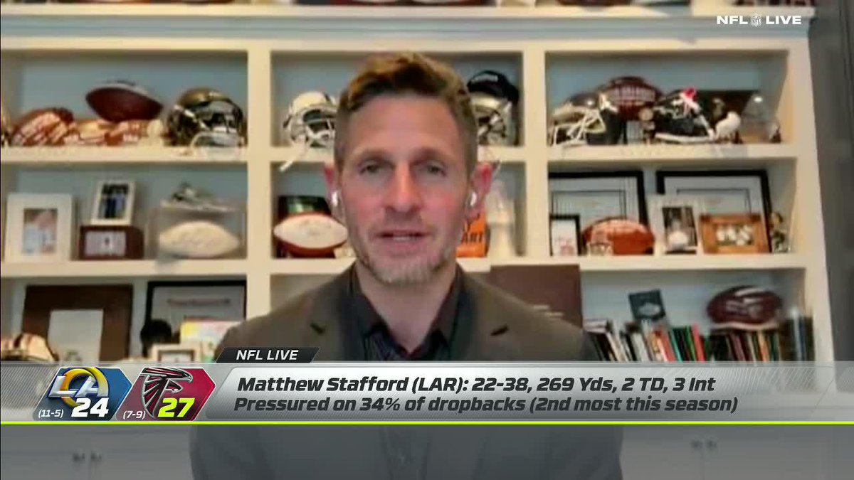 "I have zero level of concern with this football team, and certainly this offense and its quarterback." Dan Orlovsky believes there are a lot of overreactions with the Rams losing to the Falcons 😅