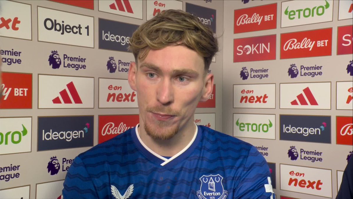 James Garner and Thierno Barry react to their win over Nottingham Forest 🎙️