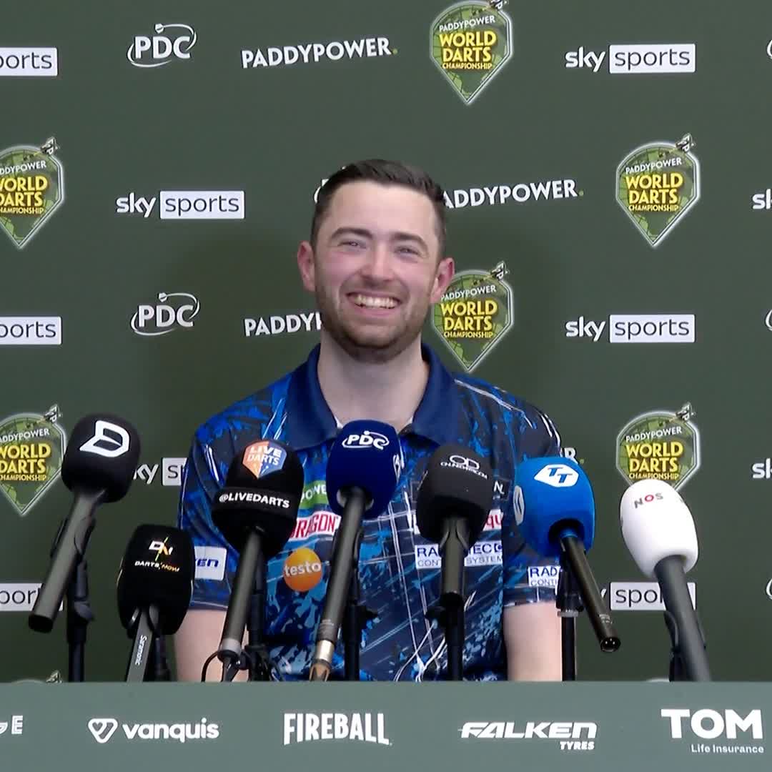 🗣️ "If I win this one, then the three I lost before won't matter" Luke Humphries believes his quarter-final clash with Gian van Veen is the most important clash that the pair have had in 2025, after his 4-1 victory over Kevin Doets. #WCDarts