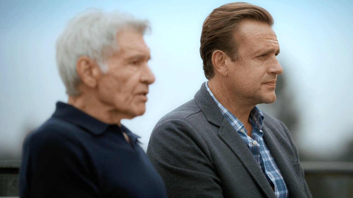 Jason Segel and Harrison Ford return for Season 3 of Shrinking, premiering on January 28 on Apple TV.