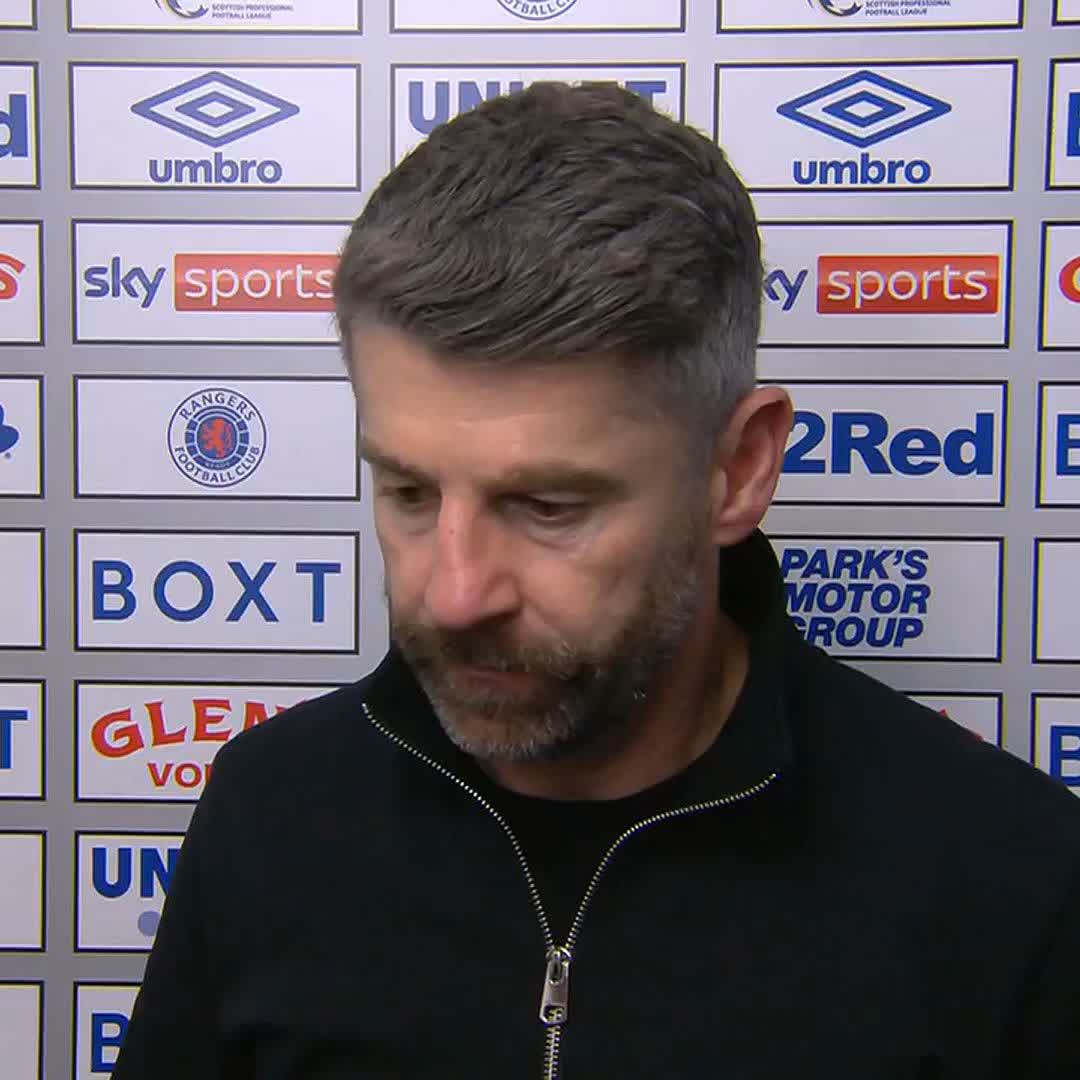 🗣️ “We played with too much respect in the first half” Stephen Robinson reflects on St Mirren’s loss at Rangers and sums up the Paisley side’s year ⤵️