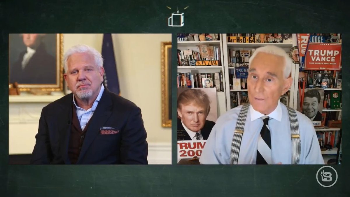 Roger Stone Jr. tells Glenn Beck he personally asked Richard Nixon who killed JFK. "He said, 'let me put it this way: Lyndon and I both wanted to be president. But I wasn't willing to kill for it.'"