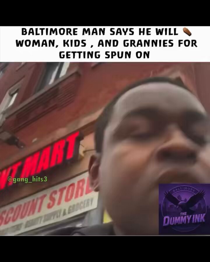 Baltimore, Maryland📍 He’s mad asf he got spun on😳